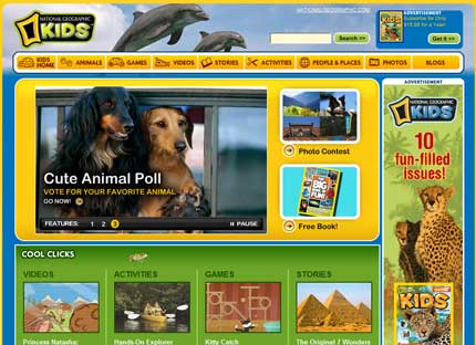 10 Amazing Kids Websites for Summer 2011 - Tasman - Nelson, New Zealand  Special Interest Article at KiwiWise